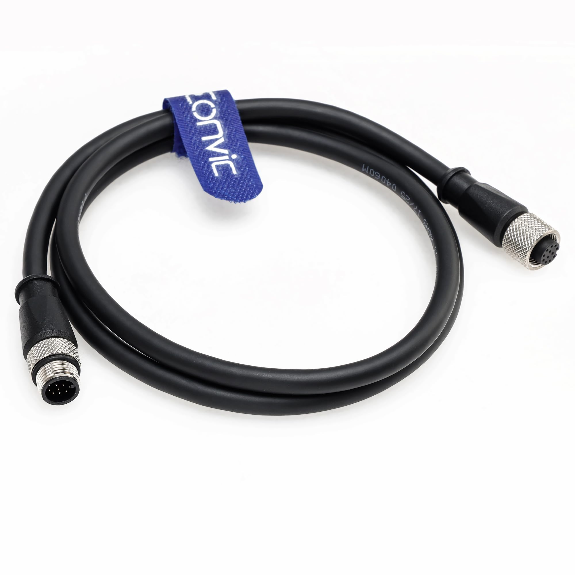 Amazon.com : Eonvic M12 A-Code 12 Pin Male to Female High Flexible